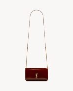 YSL Cassandre Phone Case in Patent Leather
